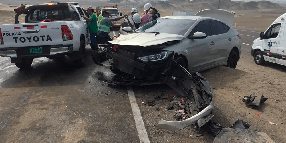 Presidente del Sport Chavelines sufre aparatoso accidente [Video]