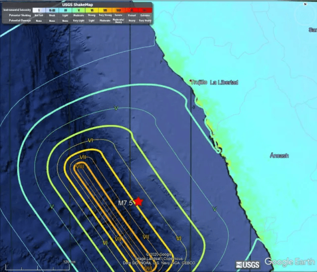 Hace 24 años un terremoto y posterior tsunami afectaron litoral trujillano