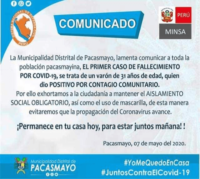 Primer muerto en el puerto de Pacasmayo