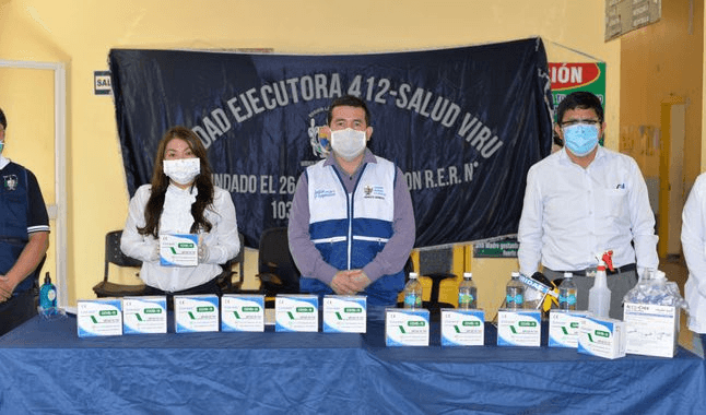 La Libertad: entregan 1800 pruebas rápidas para Ascope, Pacasmayo y Virú