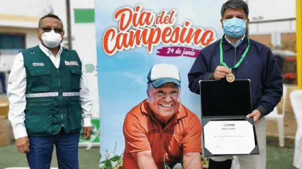 Día del Campesino | La Libertad: Distinguen a cuatro agricultores por asegurar producción de alimentos en plena pandemia