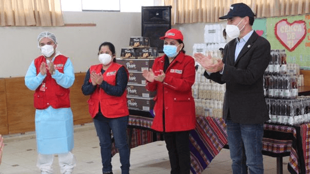 Gloria dona más de 1,160 toneladas de alimentos a poblaciones vulnerables