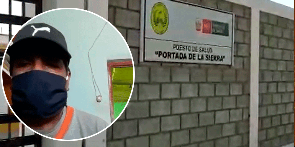 Alcalde de Portada de la Sierra pide que habiliten puesto de salud inaugurado el año pasado