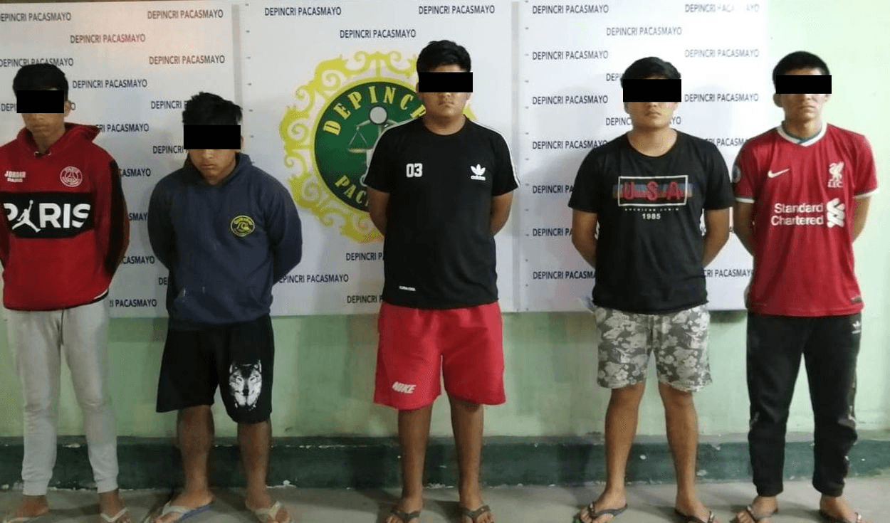 La Libertad: capturan banda de extorsionadores de empresas constructoras