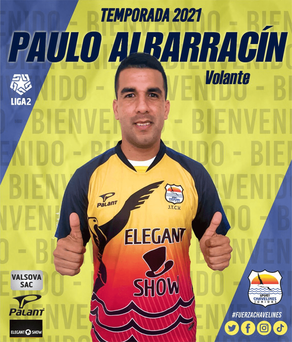 Paulo Albarracín jugará la Liga 2 tras cuatro temporadas en Cantolao