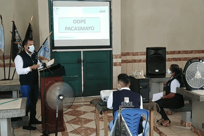 ODPE Pacasmayo coordina con Ejército y PNP resguardo de locales de votación