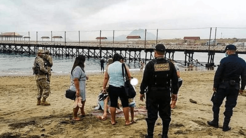 Uso de mascarillas en playas habilitadas será obligatorio