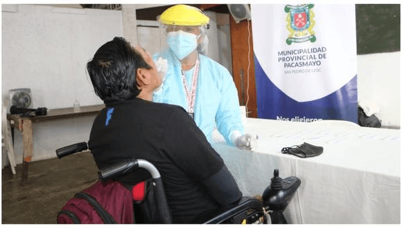 Realizan campaña con test de antígeno en Pacasmayo