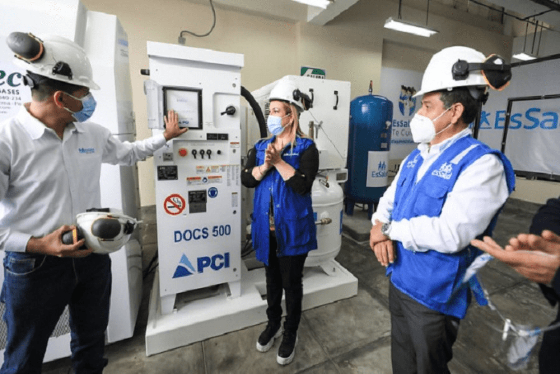 EsSalud puso en funcionamiento otras 3 plantas de oxígeno en La Libertad