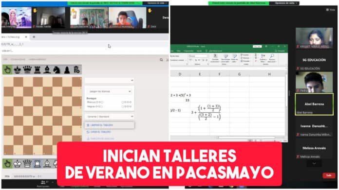 Inician talleres virtuales para toda la familia en Pacasmayo