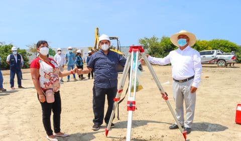 Municipalidad de Pacasmayo inicia construcción de una nueva institución educativa