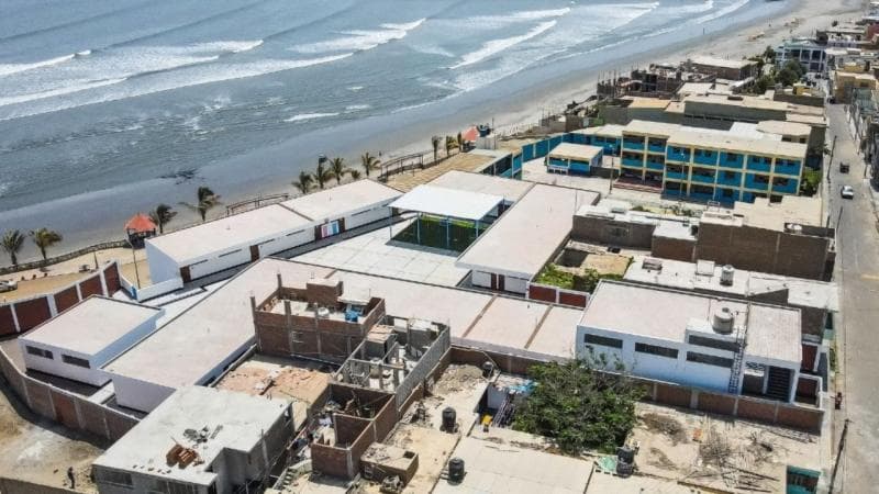 RCC inaugura dos colegios en Pacasmayo y Poroto