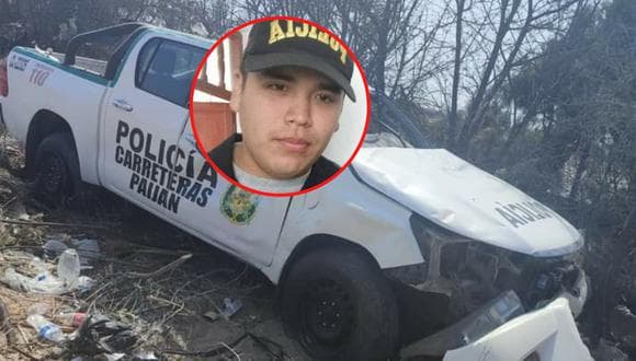 Policía muere en accidente de tránsito cuando se dirigía a San Pedro de Lloc