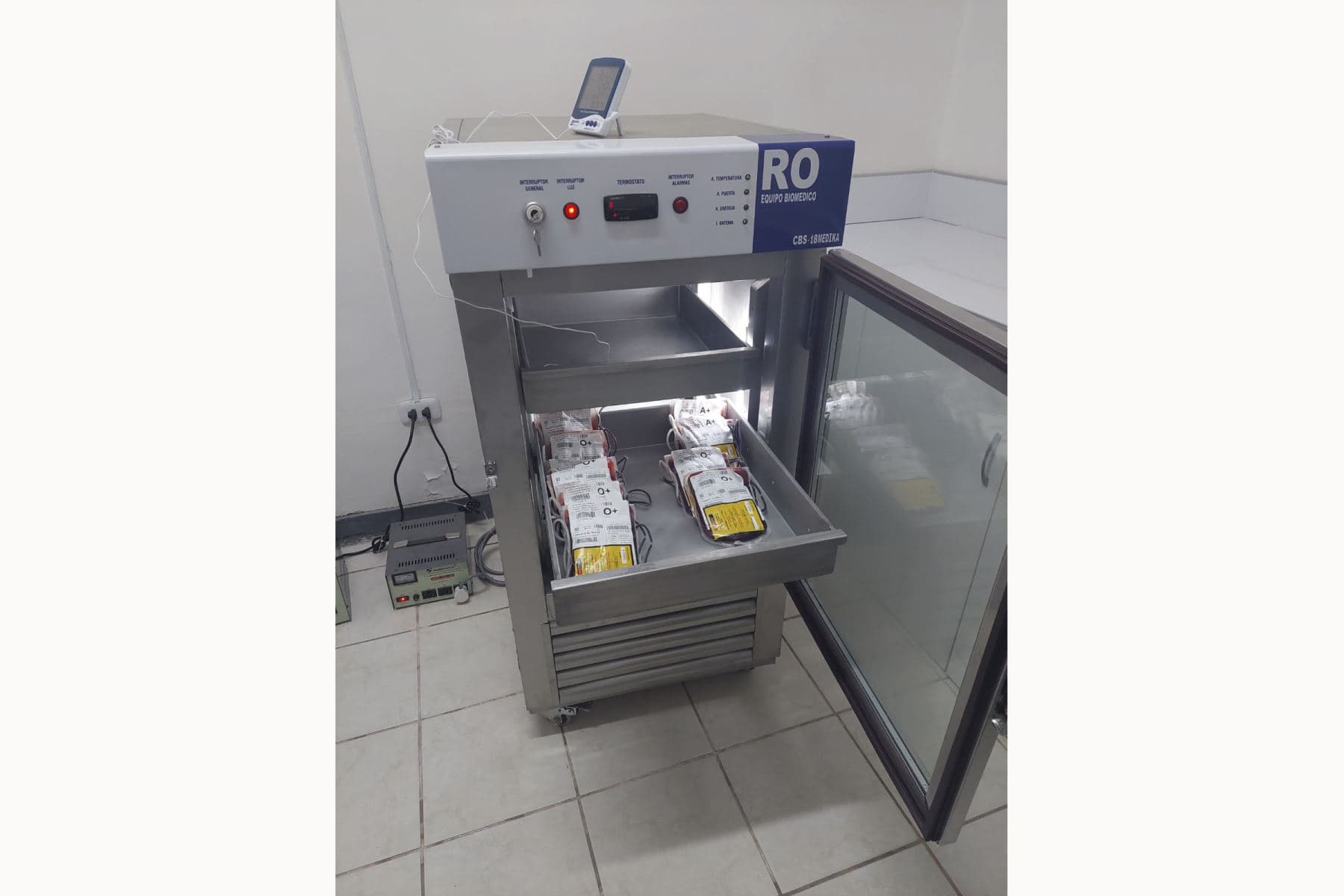 Hospital Tomás Lafora recibe primeras unidades de sangre