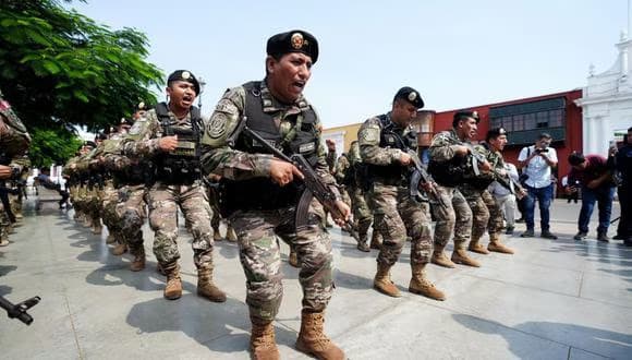 Dinoes y soldados para enfrentar al crimen en la región La Libertad