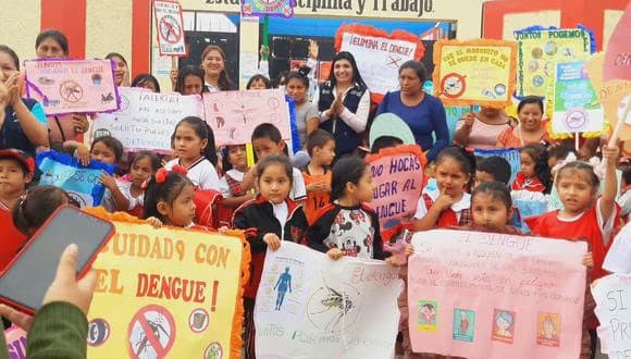 La Libertad – Al menos 40 mil niños fueron educados sobre el peligro del dengue