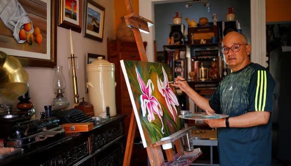 Manuel Lau, el hombre que dirige el semillero de artistas en Pacasmayo