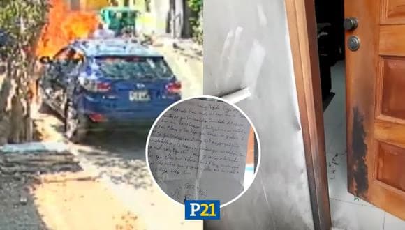 La Libertad: Extorsionadores atacan por tercera vez a profesora con bombas molotov