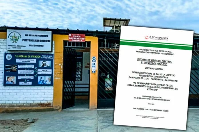 Pacasmayo: Puesto de Salud Chocofan presenta déficit logístico