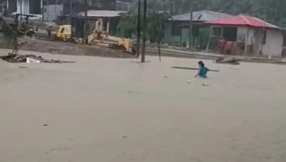 Lluvias intensas vuelven a inundar las calles