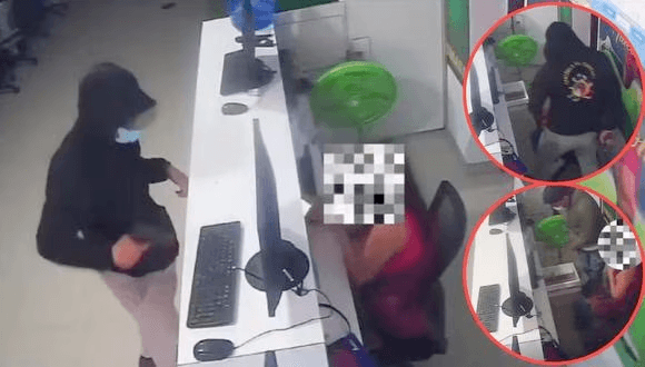 Hampones amenazan con arma de fuego a trabajadora y se llevan dinero de casa de apuestas