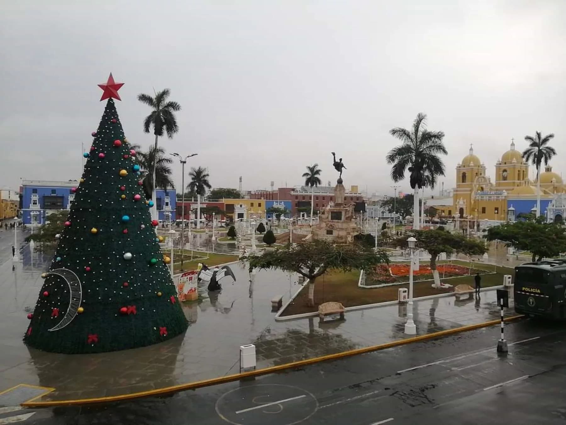 Lluvias en Trujillo y Aniegos Reportados