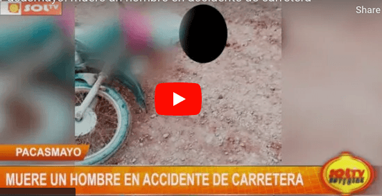 Muere hombre en accidente de carretera en Pacasmayo