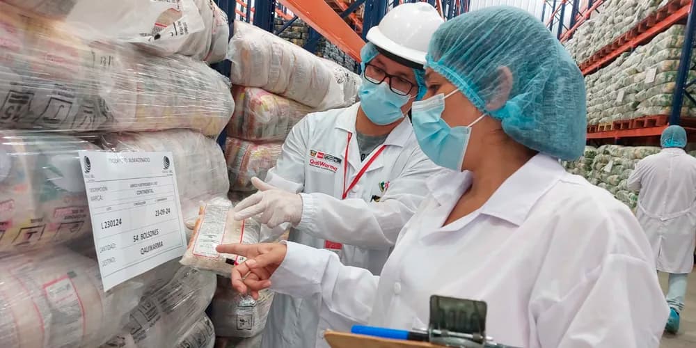La Libertad: Qali Warma verifica calidad e inocuidad de alimentos en almacenes de proveedores