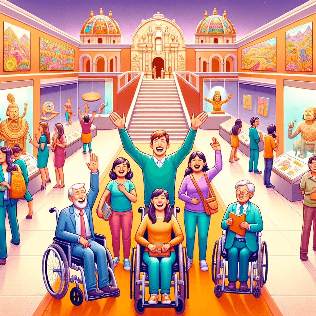 Acceso gratuito para peruanos con discapacidad a museos y sitios arqueológicos