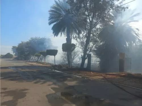 Rápida Respuesta Frente a Incendio en Jequetepeque Salvaguarda la Comunidad