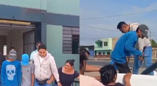 Dolor y Desesperación: Madre Observa Traslado de su Hijo a la Depincri de Pacasmayo