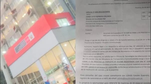 Ciudadano de Pacasmayo Atrapado en un Error Burocrático: No Puede Revalidar su Licencia de Conducir