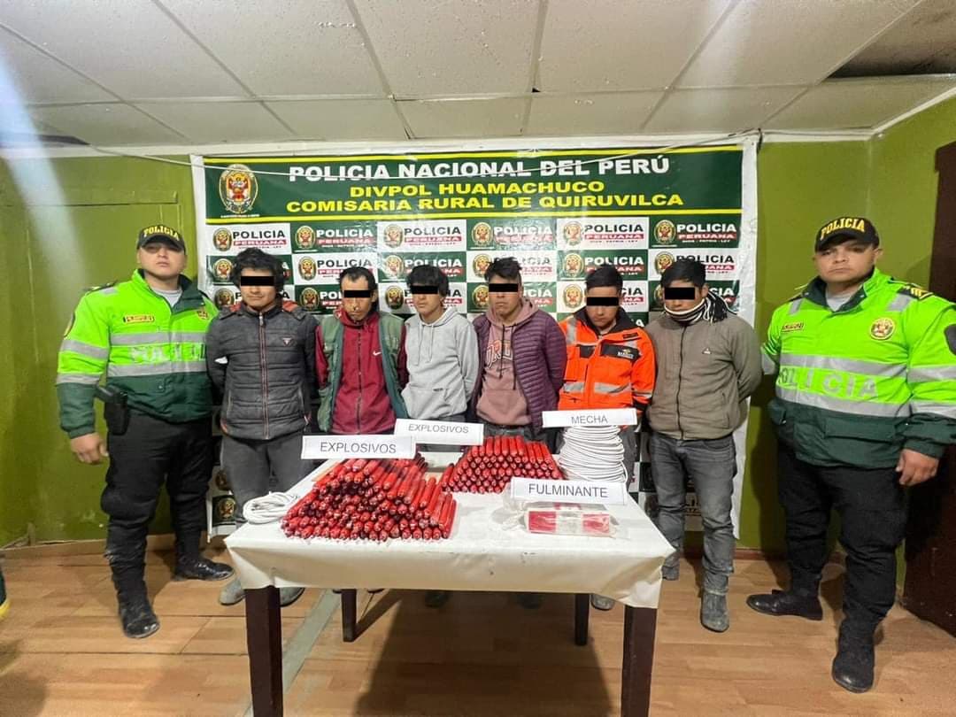 Incautan 249 Cartuchos de Dinamita en La Libertad