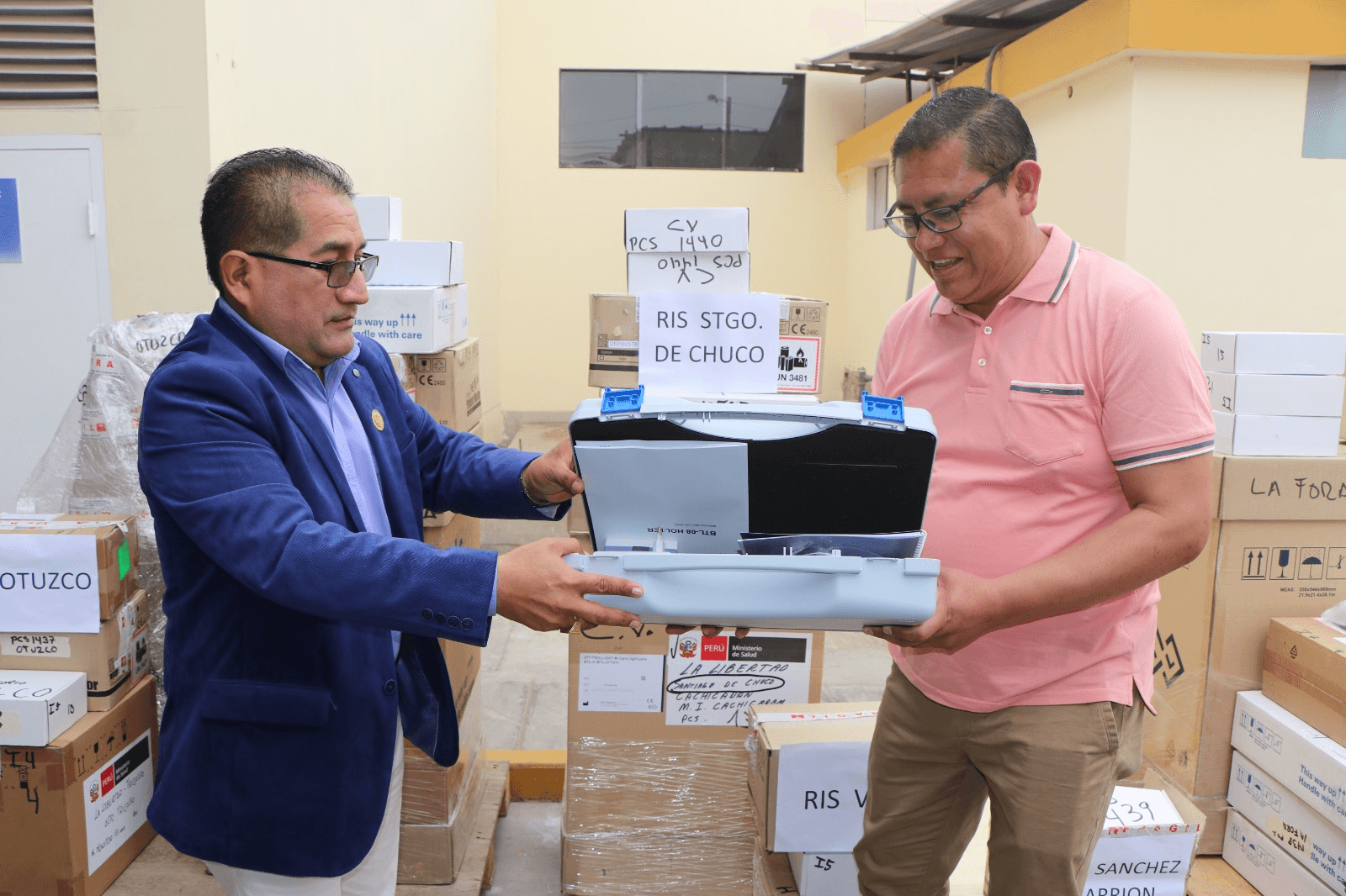 Fortalecen Telesalud en La Libertad con 91 Equipos Biomédicos