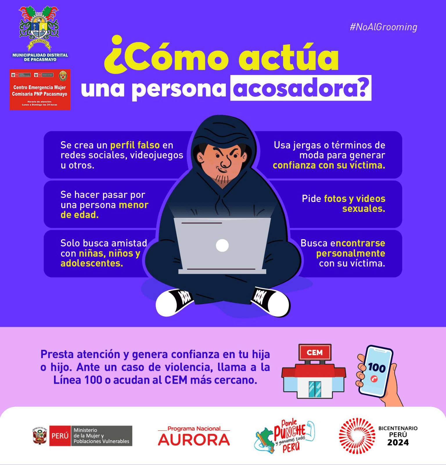 ¡Cuidado con el Grooming!