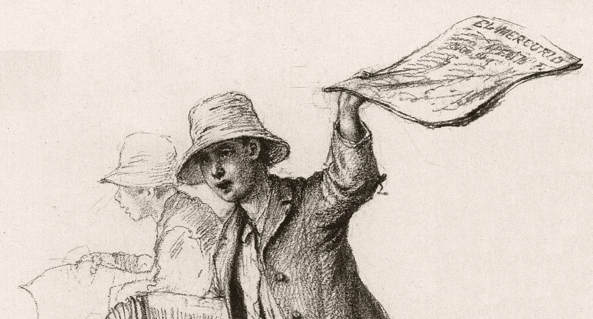 Día histórico: Nacen los canillitas en 1833