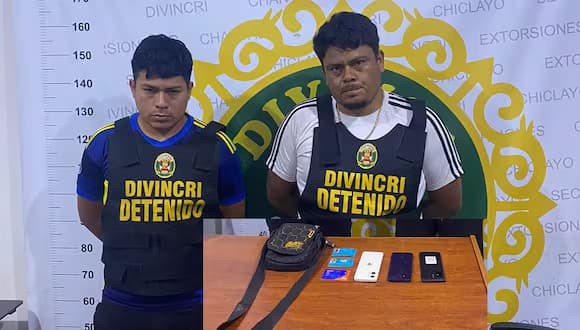 Capturan a extorsionadores en San José, Pacasmayo