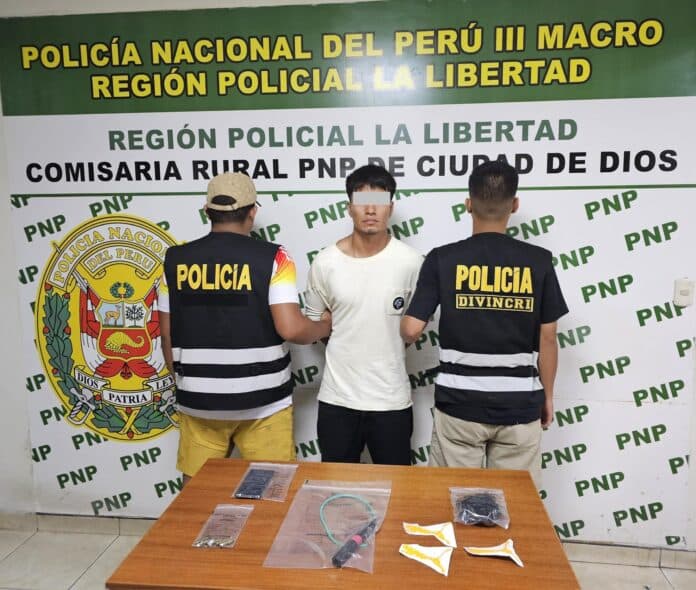 Capturan a criminal de la extorsión en Pacasmayo