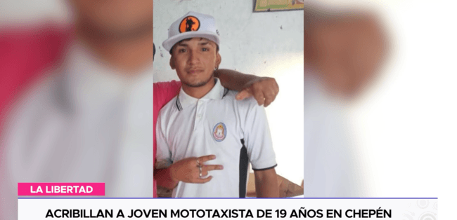 Asesinan a joven mototaxista en Chepén: Comunidad consternada