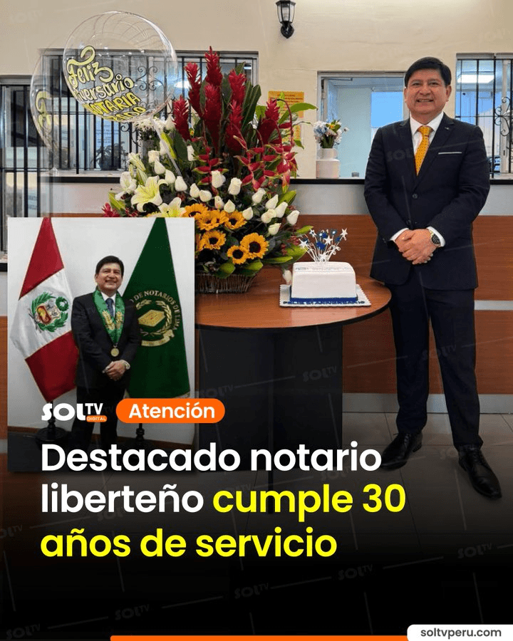 30 Años de Servicio del Dr. Freddy Cruzado Ríos
