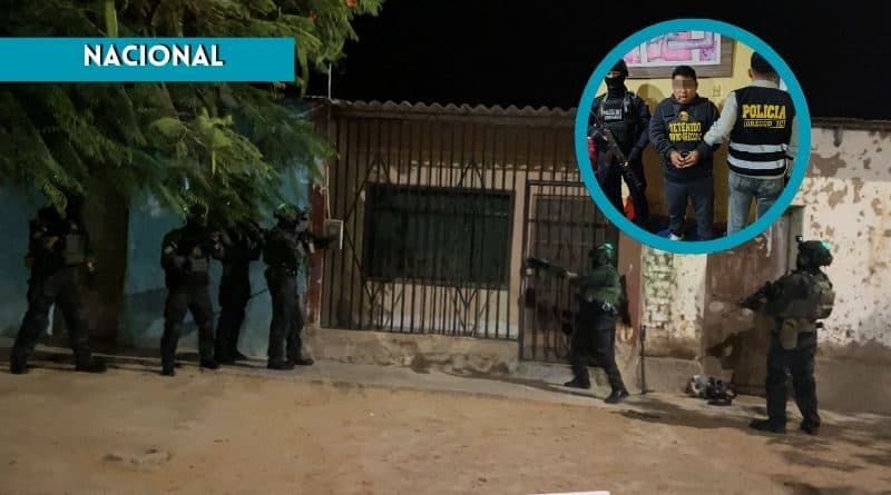 Desarticulación de «Los Patrones del Norte» en La Libertad