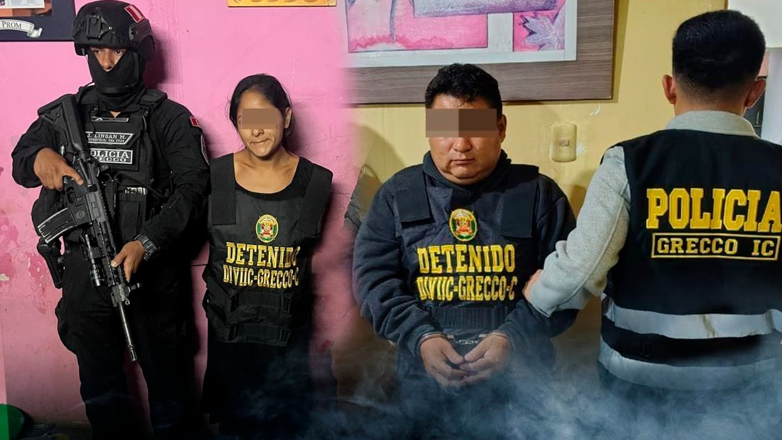 Megaoperativo contra mafia de extorsionadores en La Libertad