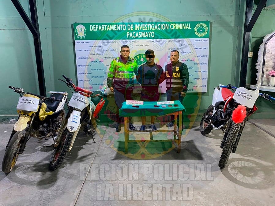 Desarticulación de banda ‘Los Malditos de San José’ en Pacasmayo