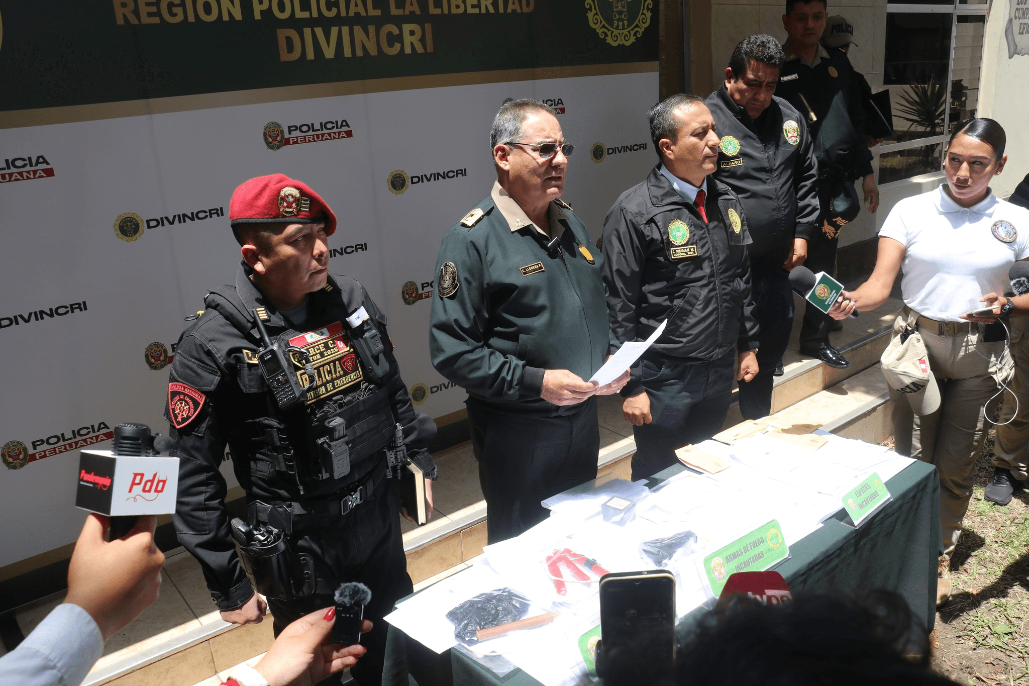 Inseguridad en La Libertad: presión al jefe policial