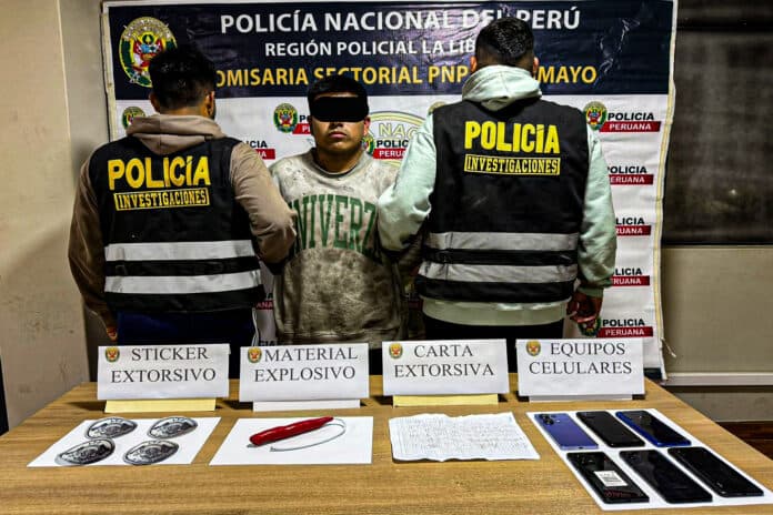 Capturan líder criminal en Pacasmayo