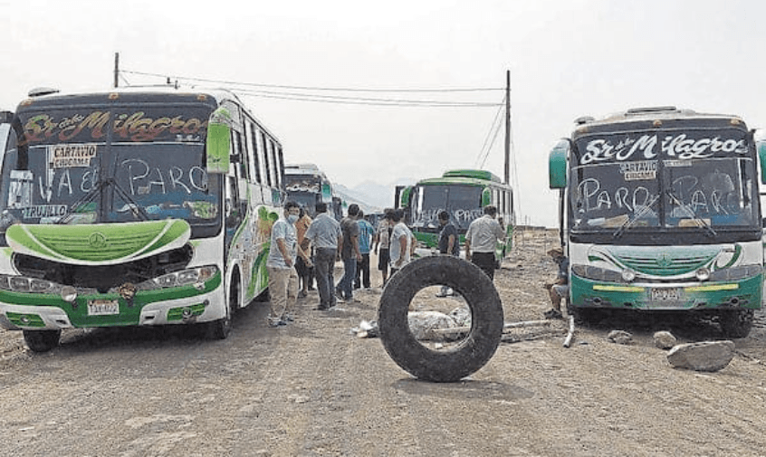 Transportistas de Pacasmayo en alerta por crisis de seguridad
