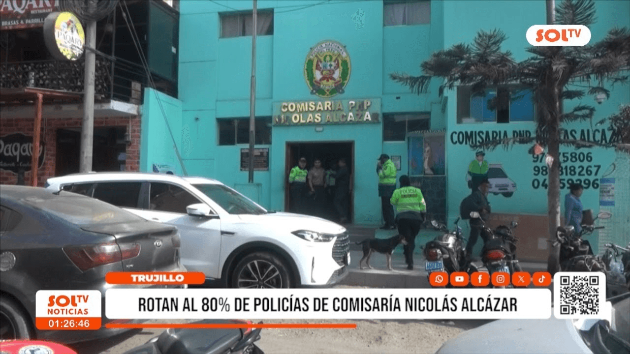 Rotación policial por corrupción