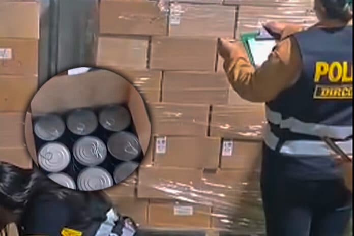 Incautan 27 mil cajas de conservas con carne de caballo en Chepén