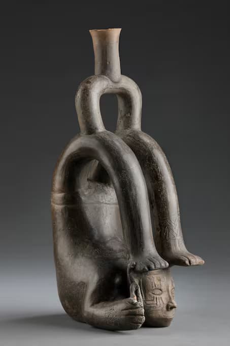 Exhibición de arte cupisnique: El Contorsionista de Puémape en MALI