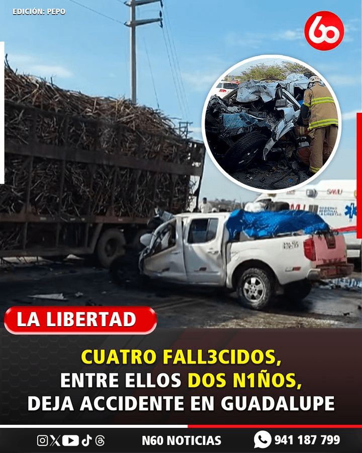 Accidente en Guadalupe: Cuatro Fallecidos en Choque de Vehículos